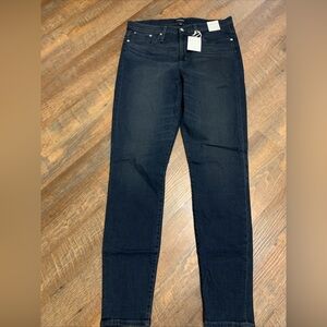 NEW J. Crew 9" High Rise Stretch Toothpick Jeans 32T 32 Tall Denim 5 Pocket